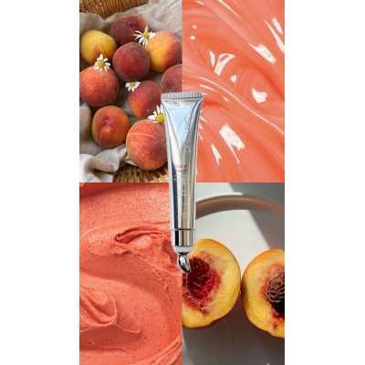 Warm Peach Peptide Lip Gloss 20 ml.