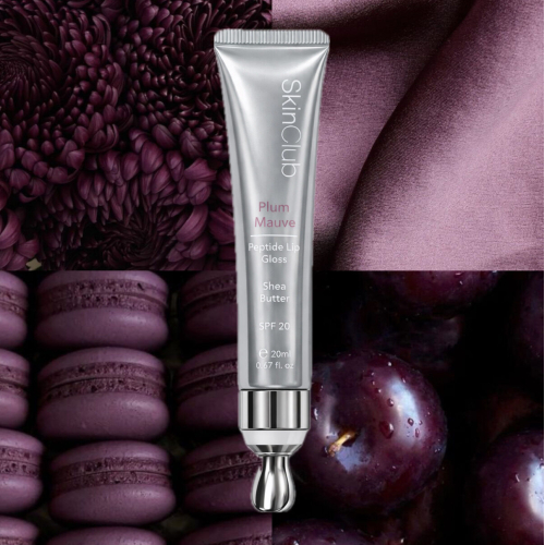 Plum Mauve Peptide Lip Gloss 20 ml.