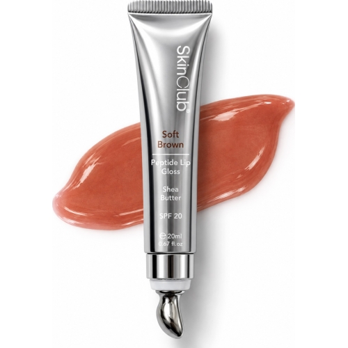 Soft Brown Peptide Lip Gloss 20 ml.