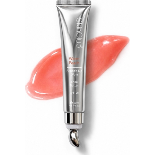 Warm Peach Peptide Lip Gloss 20 ml.