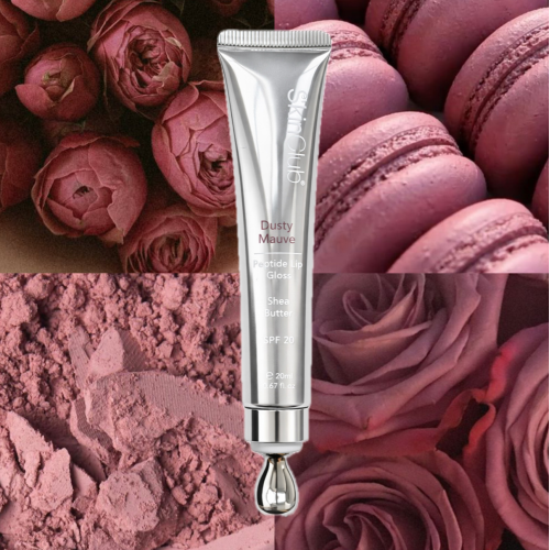 Dusty Mauve Peptide Lip Gloss 20 ml.